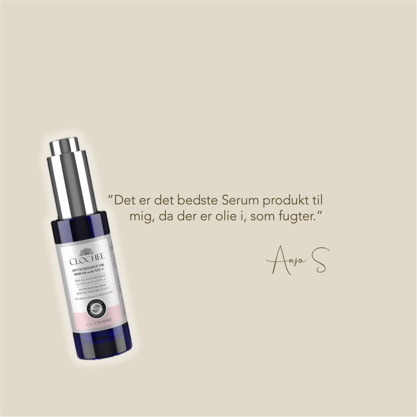 Antioxidant Oil Serum with Vit. C