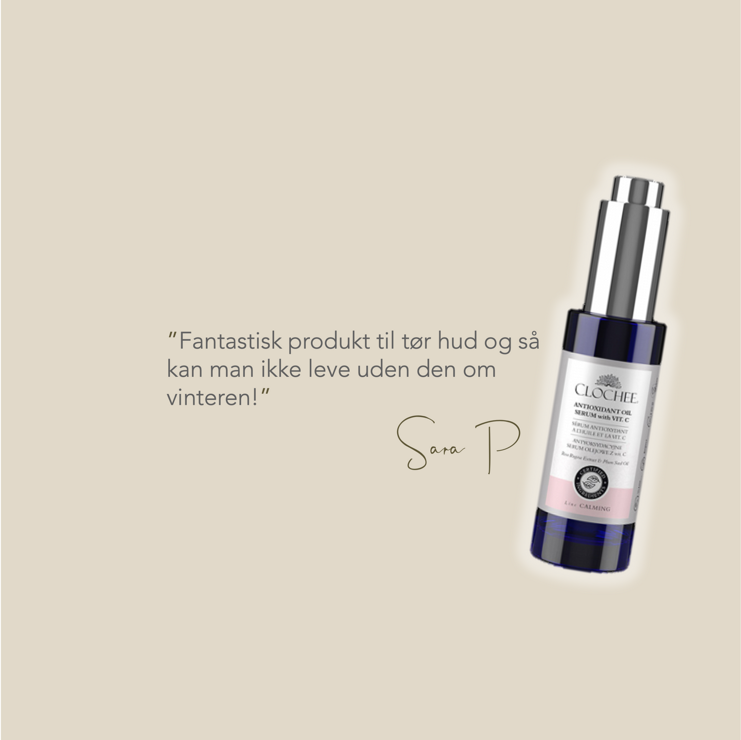 Antioxidant Oil Serum with Vit. C