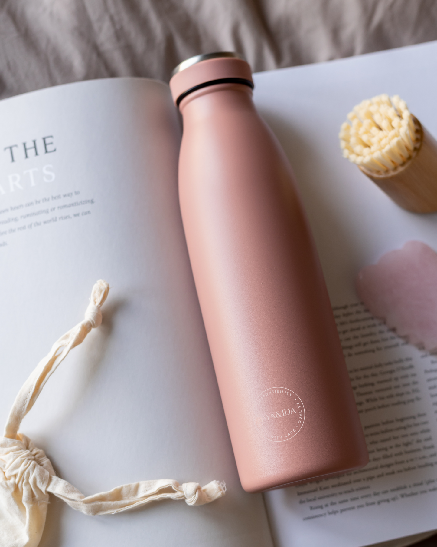 Drikkeflaske Ash Rose