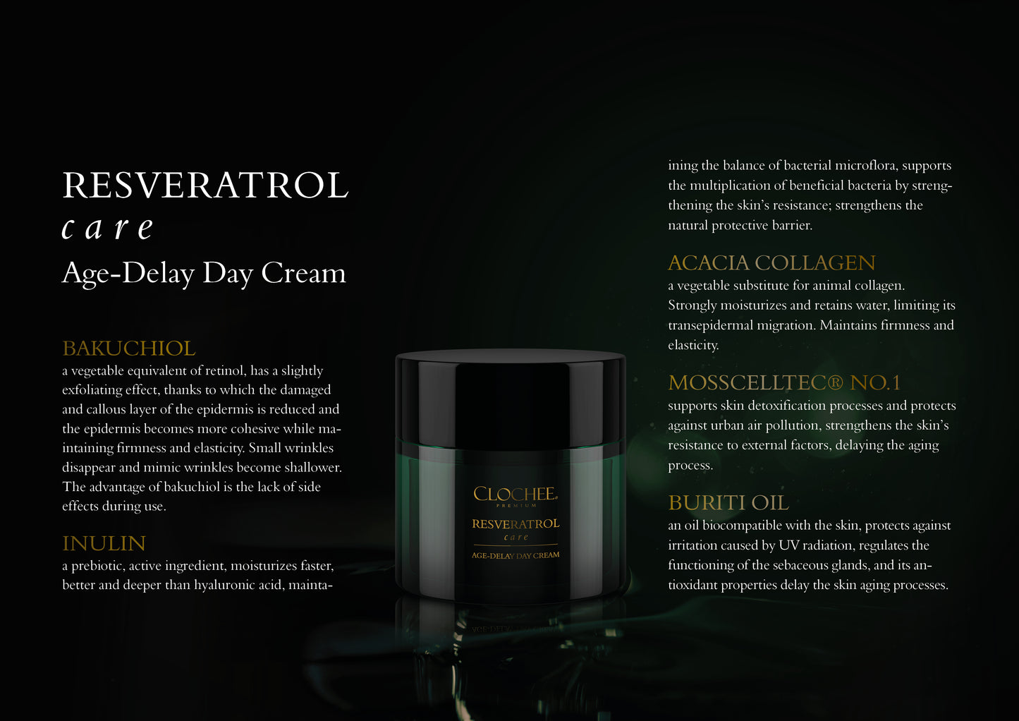 Age Delay Day Cream Resveratrol Care