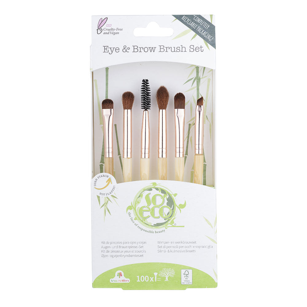 Øjenskygge & Bryn Makeup Pensler
