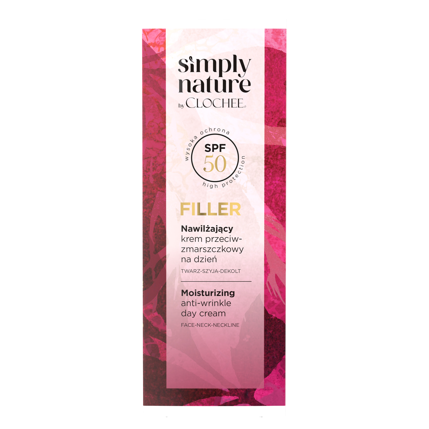 SPF50 FILLER Moisturizing Anti-Wrinkle Day Cream