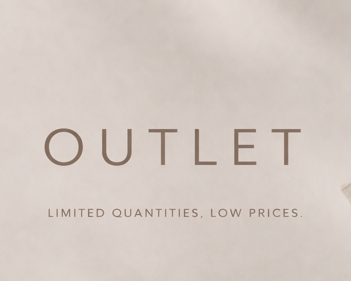 OUTLET - vink farvel til disse varer