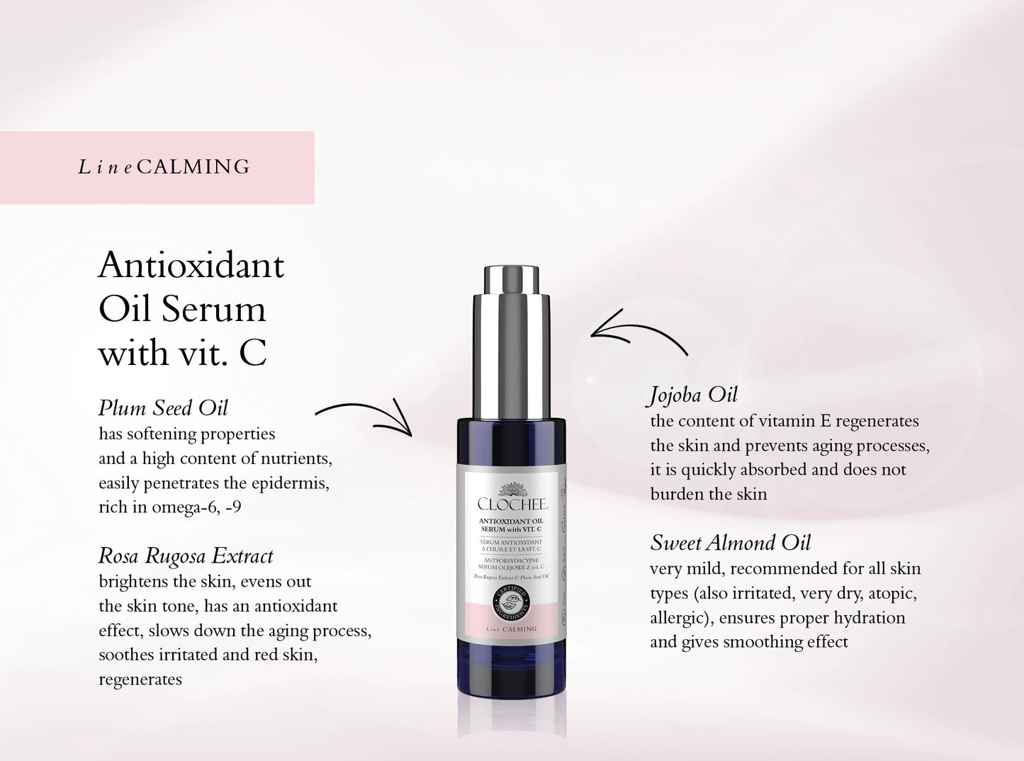Antioxidant Oil Serum with Vit. C