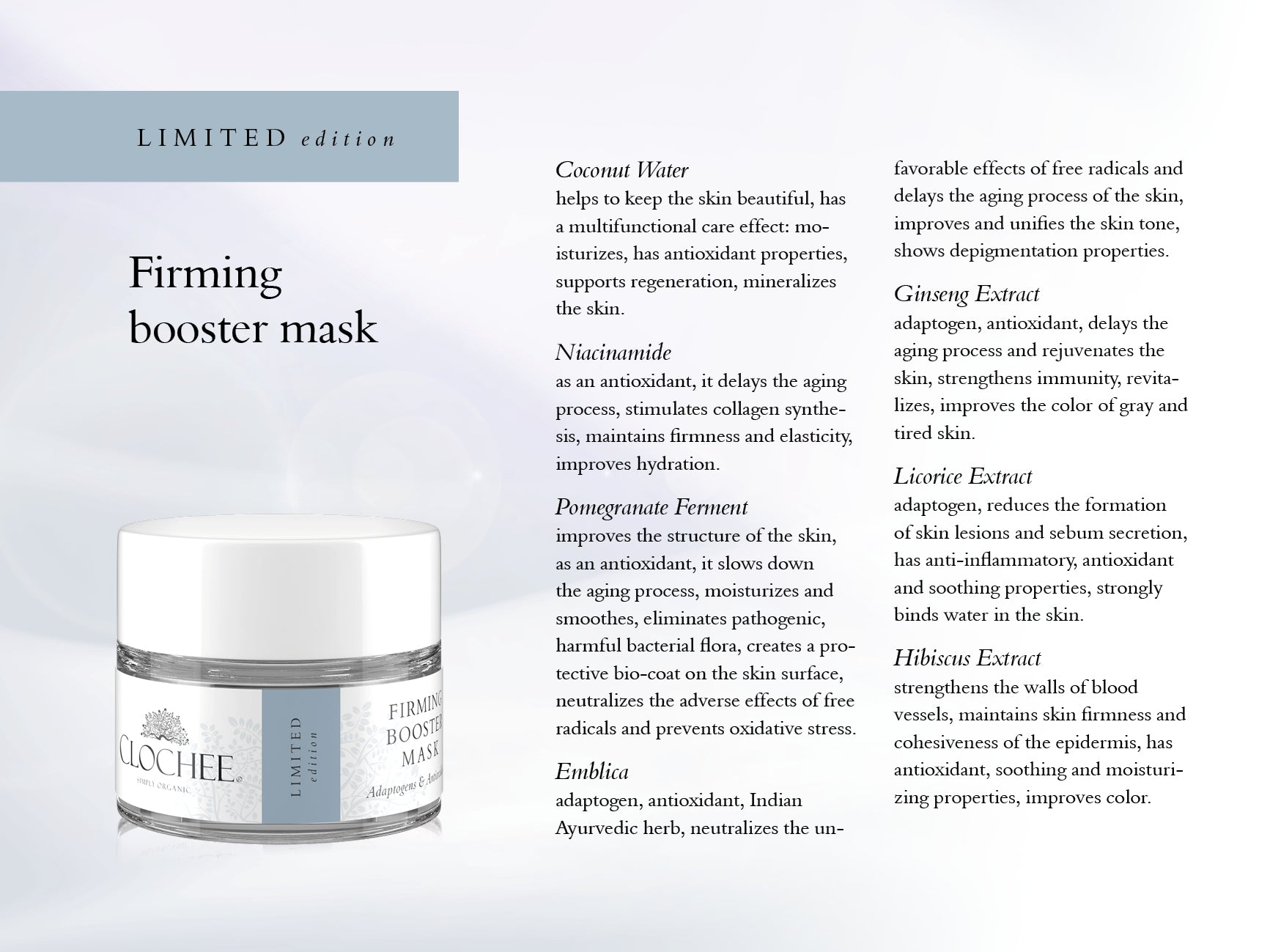 Firming Booster Mask
