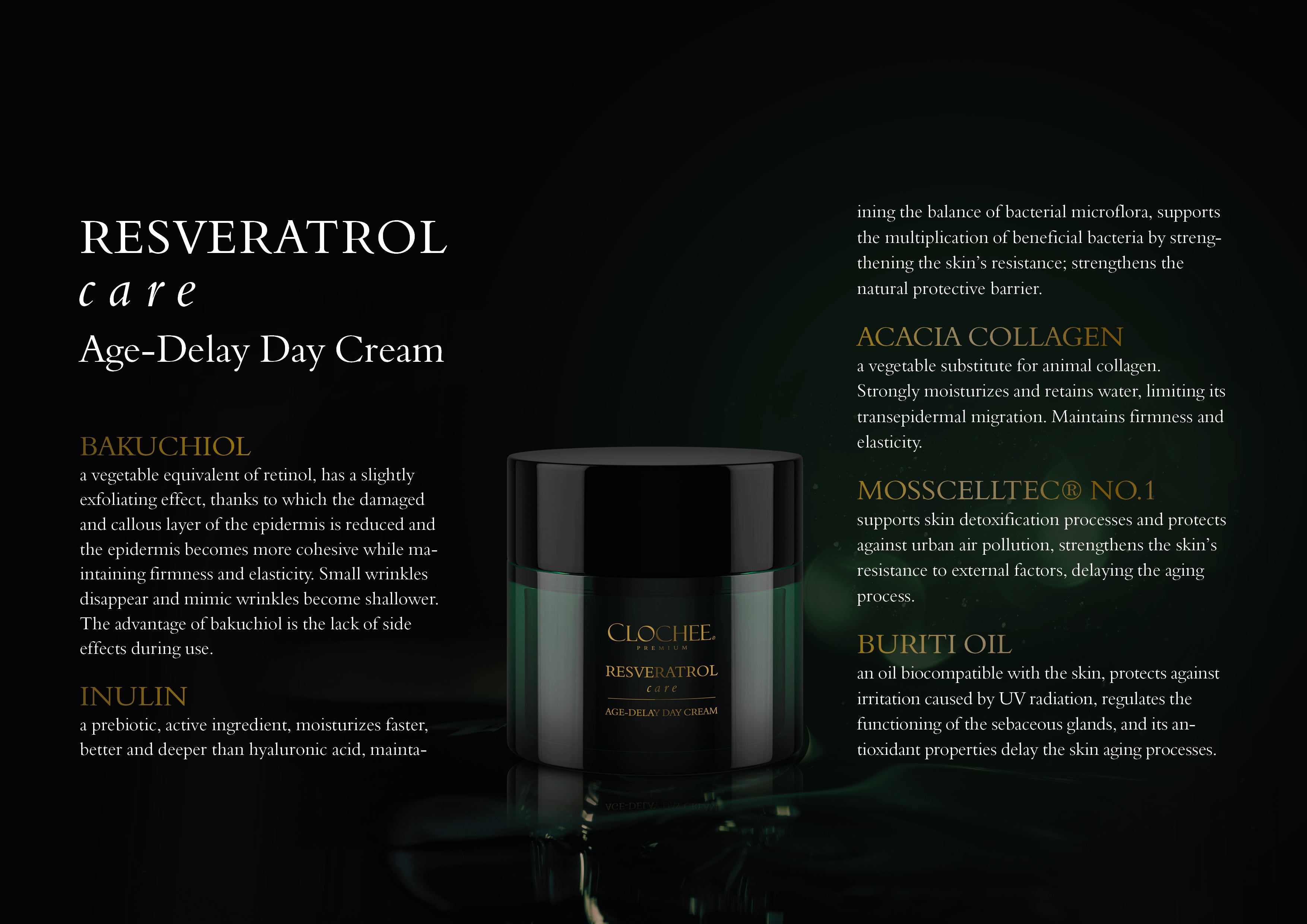 Age Delay Day Cream Resveratrol Care