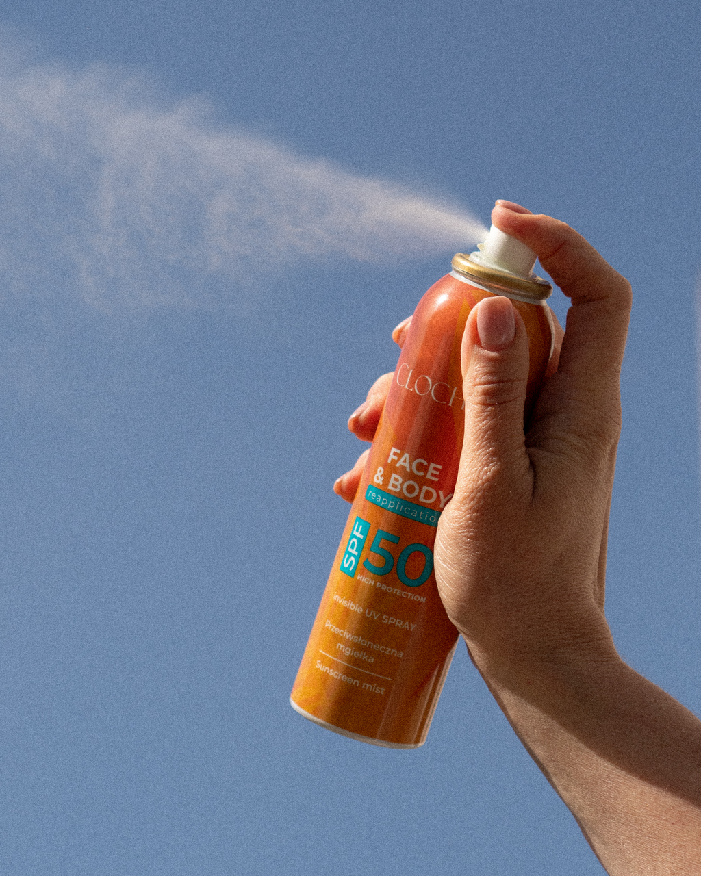 Face & Body Reapplication SPF50 UV Spray