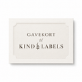 Gavekort til Kind Labels 🌿