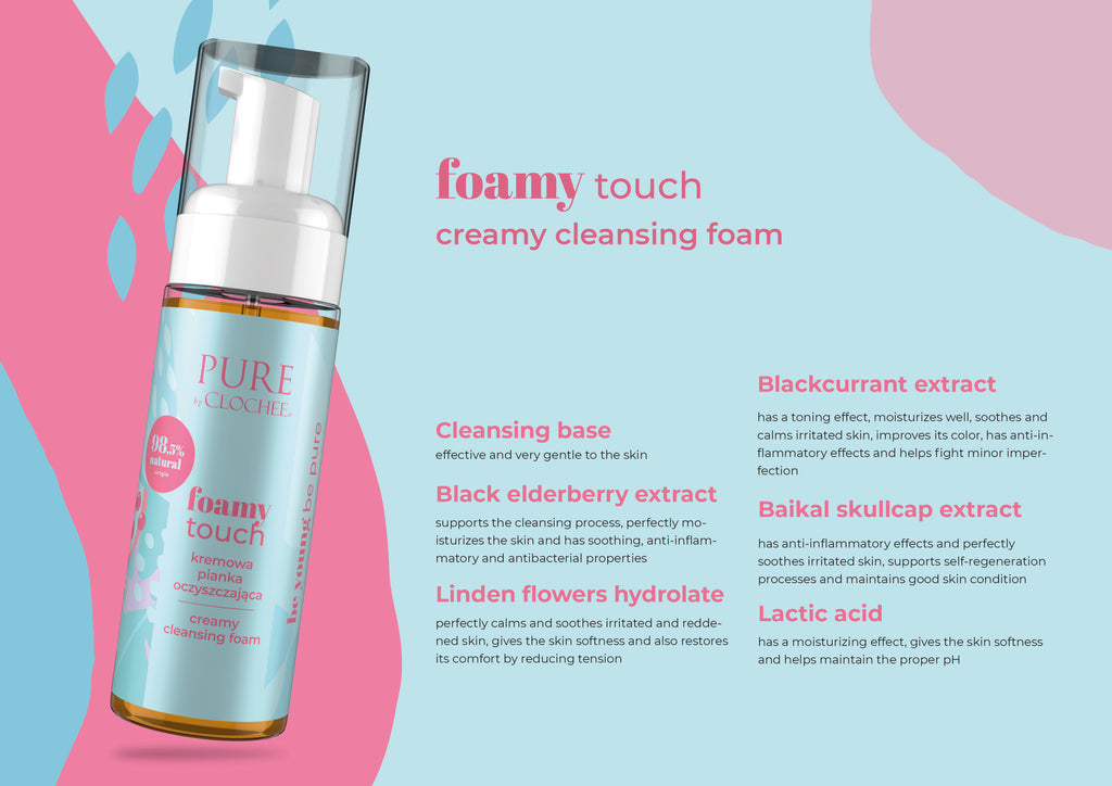 FOAMY TOUCH Creamy Cleansing Foam