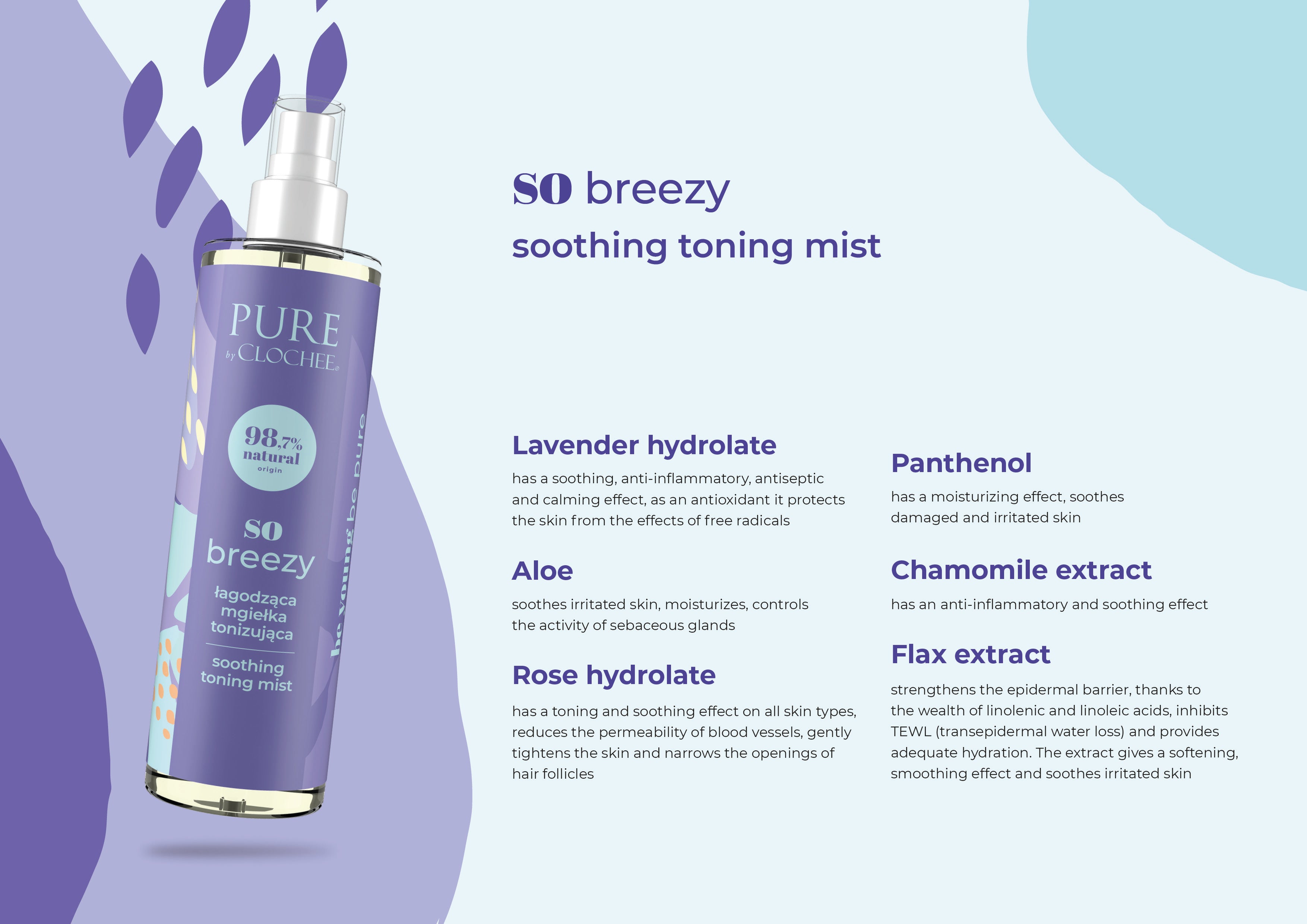 SO BREEZY Soothing Toning Mist