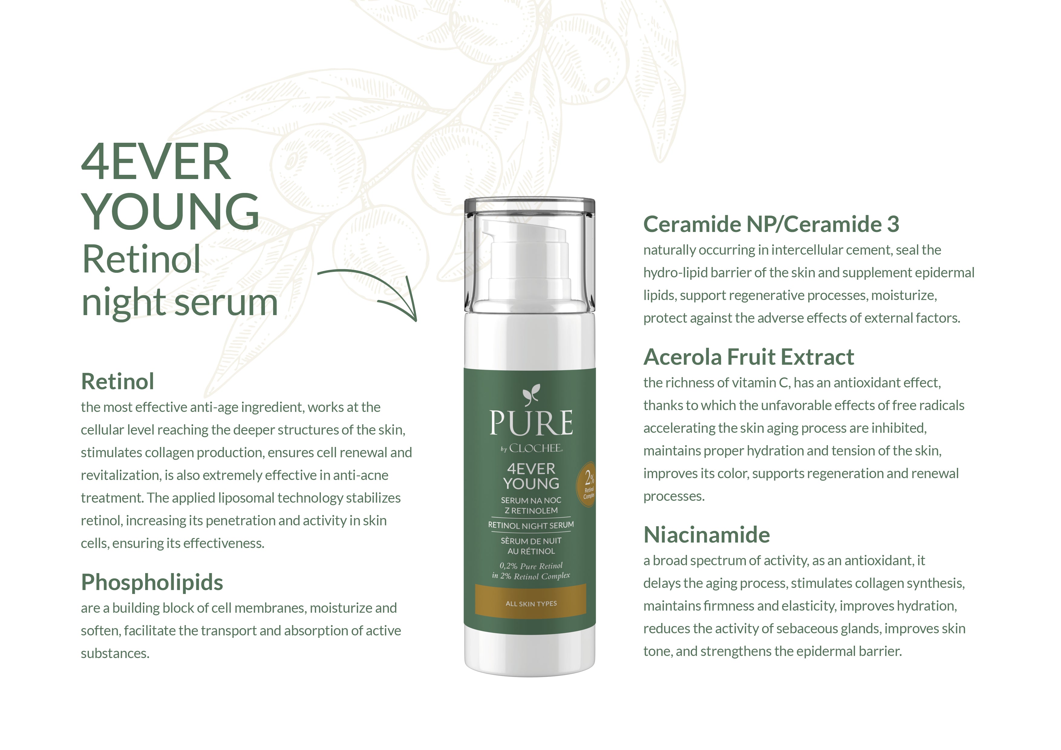 Retinol Night Serum 4EVERYOUNG