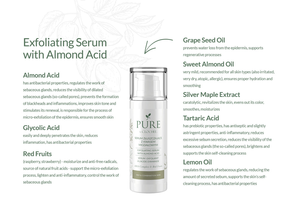 Exfoliating Serum with Almond Acid