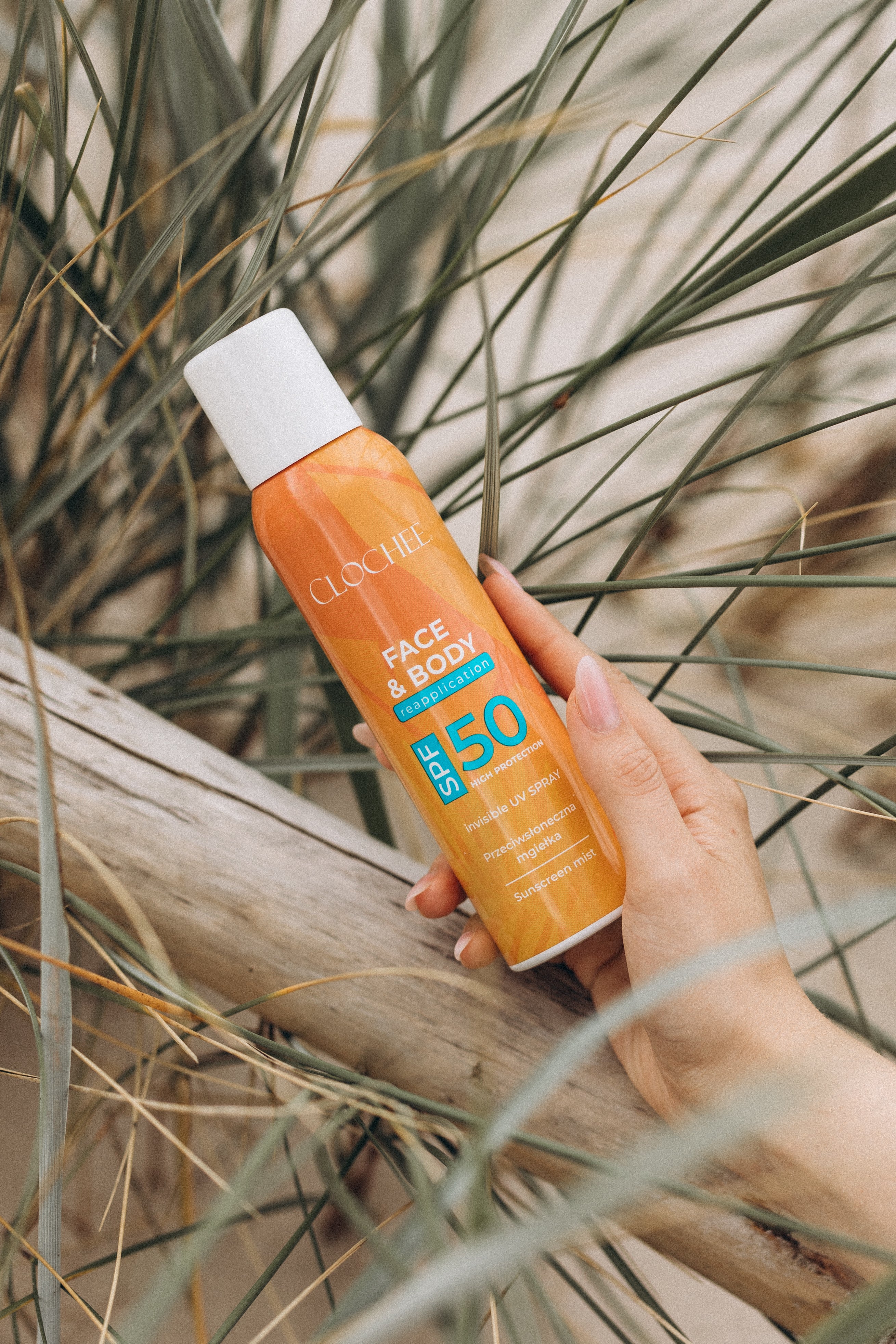 Face & Body Reapplication SPF50 UV Spray
