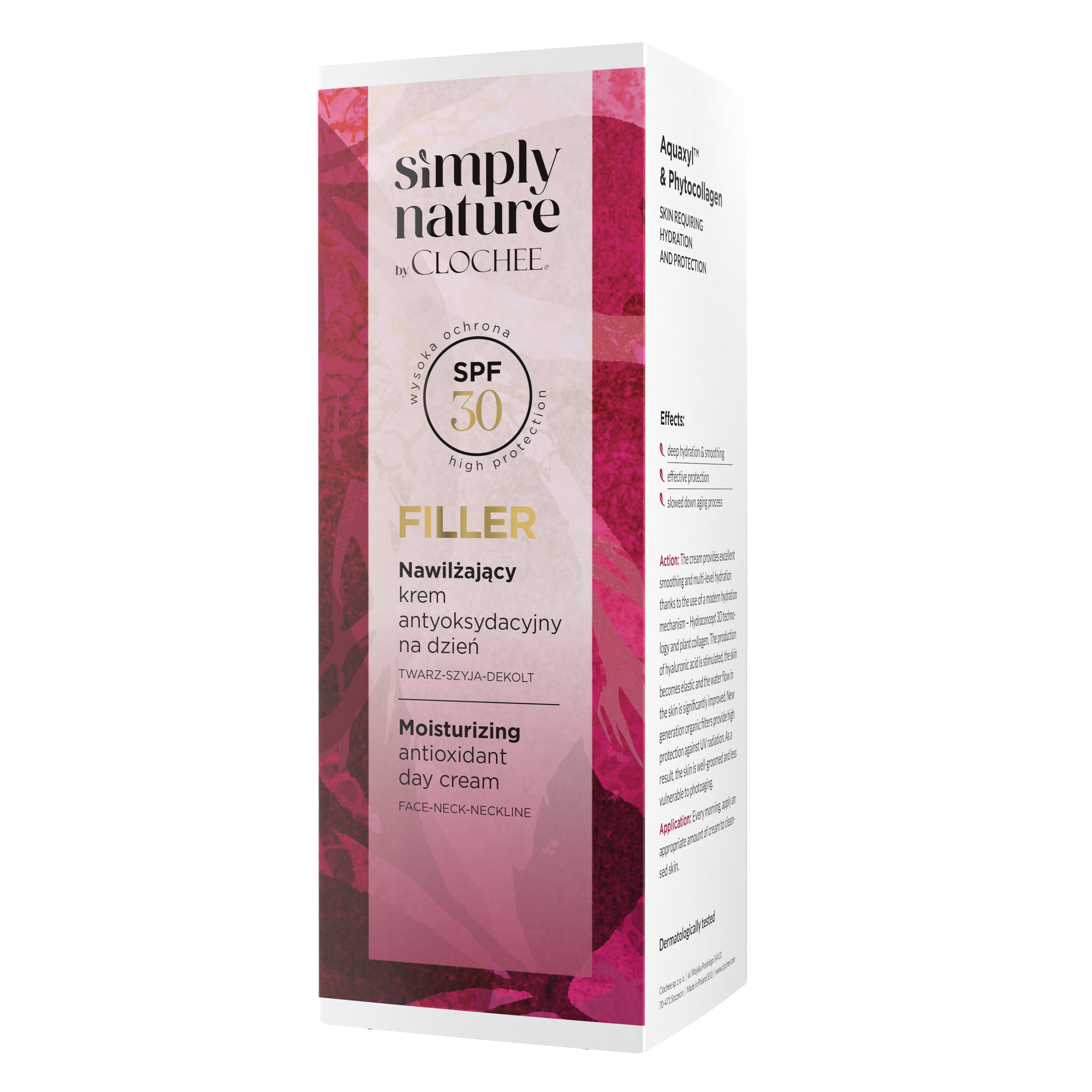 SPF30 FILLER Moisturizing Antioxidant Day Cream