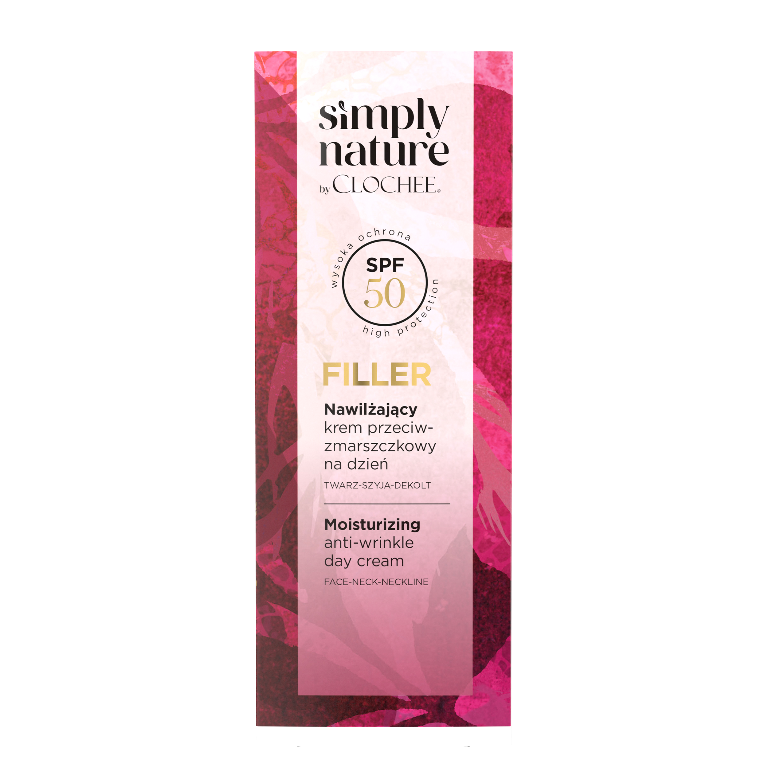 SPF50 FILLER Moisturizing Anti-Wrinkle Day Cream